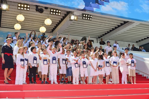 Photocall of the film 'Le Petit Nicolas', 2022 Cannes Film Festival