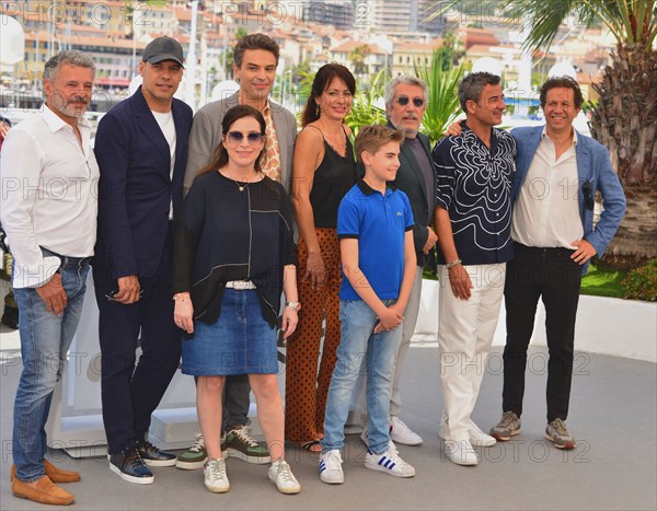 Photocall of the animated film 'Le Petit Nicolas', 2022 Cannes Film Festival