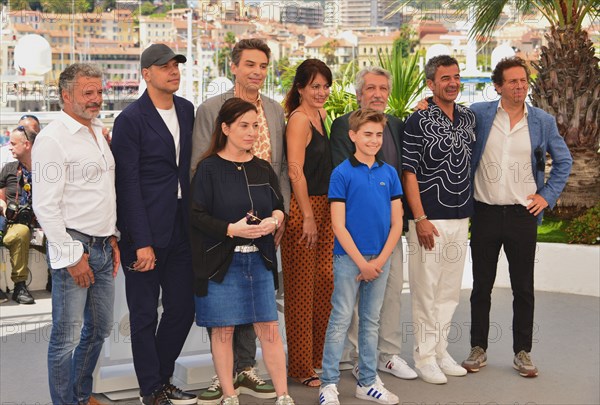 Photocall of the animated film 'Le Petit Nicolas', 2022 Cannes Film Festival