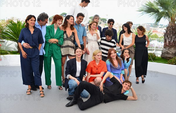 Photocall du film "Les amandiers", Festival de Cannes 2022
