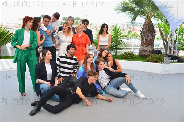 Photocall of the film 'Les amandiers', 2022 Cannes Film Festival