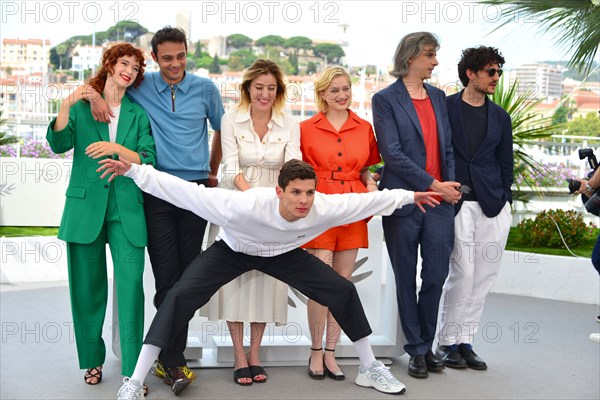 Photocall of the film 'Les amandiers', 2022 Cannes Film Festival