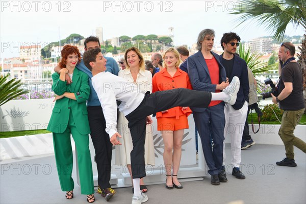 Photocall of the film 'Les amandiers', 2022 Cannes Film Festival