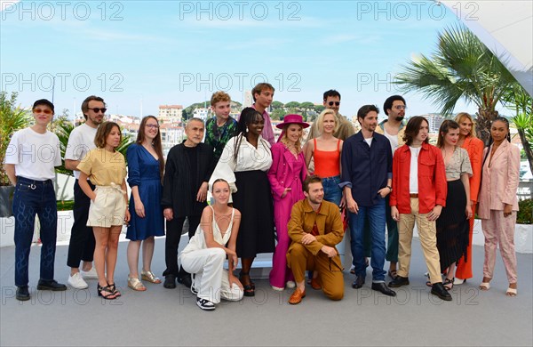 Photocall of the Talents ADAMI, 2022 Cannes Film Festival