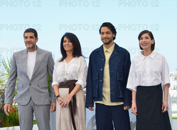 Photocall du film "Le bleu du caftan", Festival de Cannes 2022