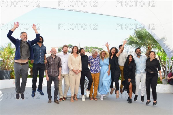 Photocall of the Atelier Cinéfondation, 2022 Cannes Film Festival