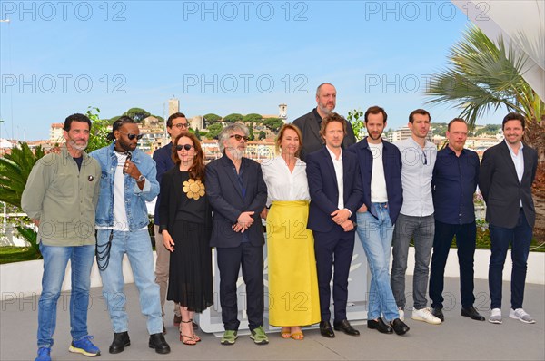 Photocall du film "L'abbé Pierre", Festival de Cannes 2023