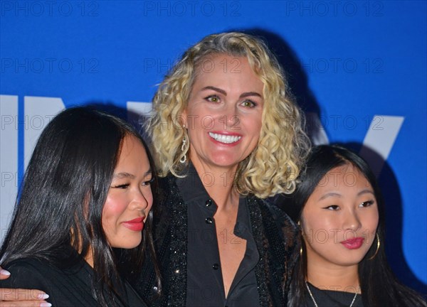 Laëticia Hallyday and her daughters