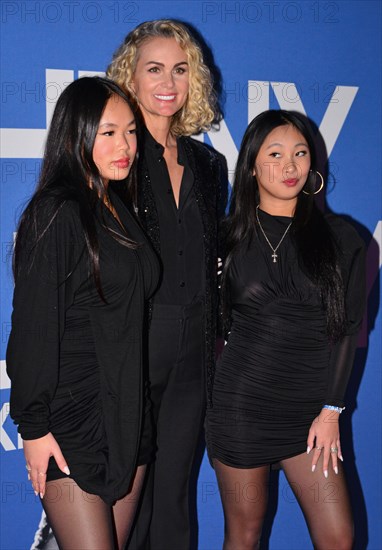 Laëticia Hallyday and her daughters