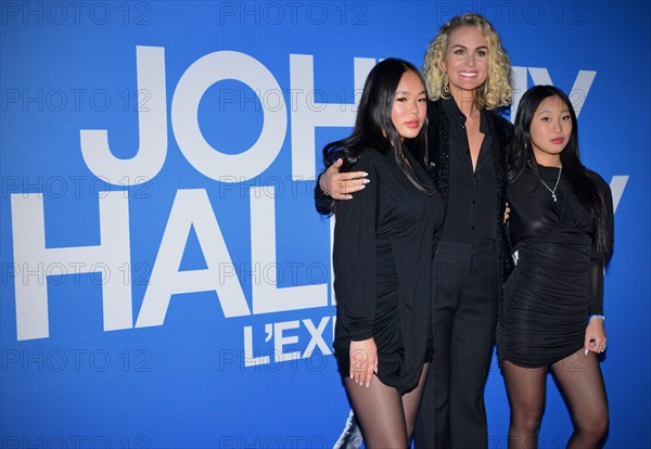 Laëticia Hallyday and her daughters