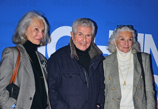 Claude Lelouch et sa soeur Martine Lelouch