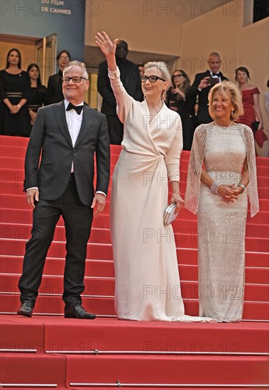 Thierry Frémaux, Meryl Streep, Iris Knobloch