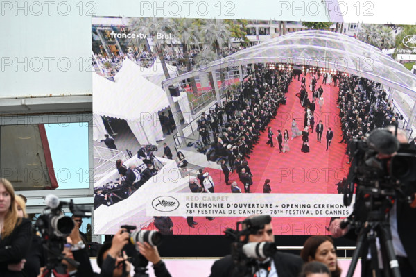 Cérémonie d'ouverture du Festival de Cannes 2025