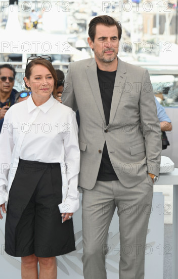 Photocall of the film "L'inconnu de la grande arche"