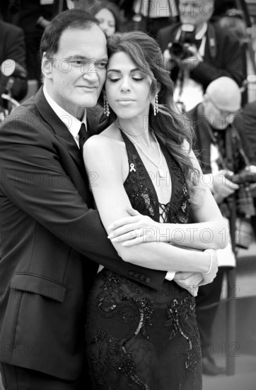 Quentin Tarantino and his wife Daniella Pick