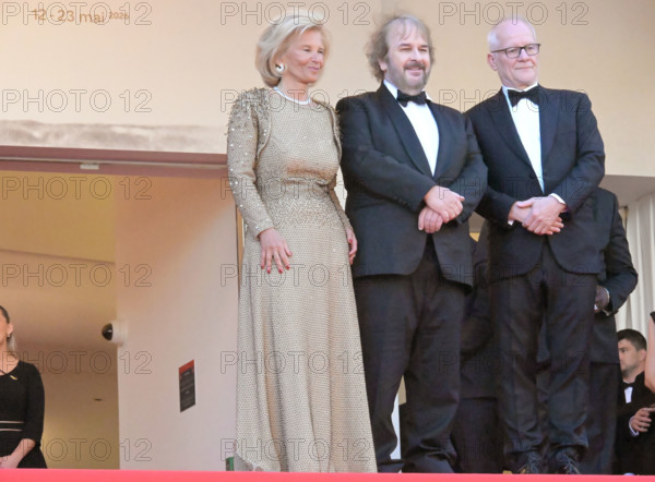 Iris Knobloch, Peter Jackson, Thierry Frémaux