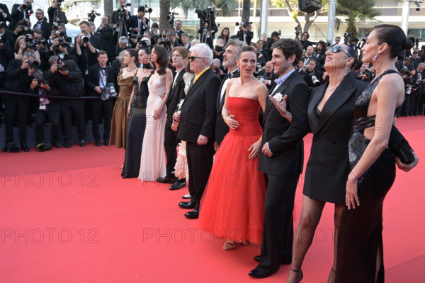 Cast of the film 'Amarga Navidad'