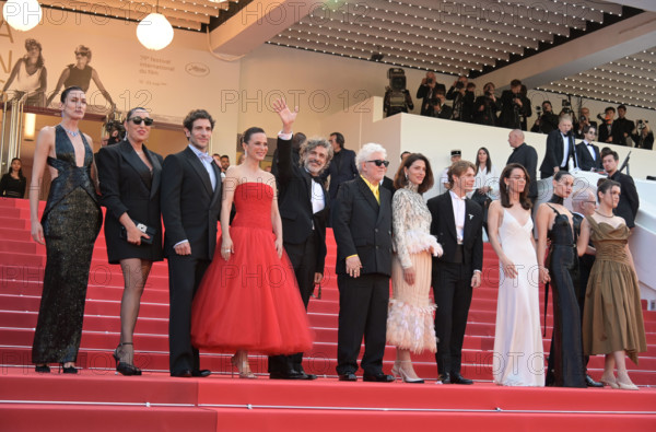 Cast of the film 'Amarga Navidad'