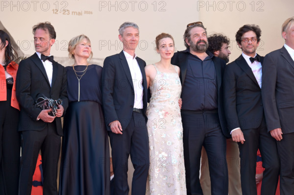 L'équipe du film "Notre Salut"