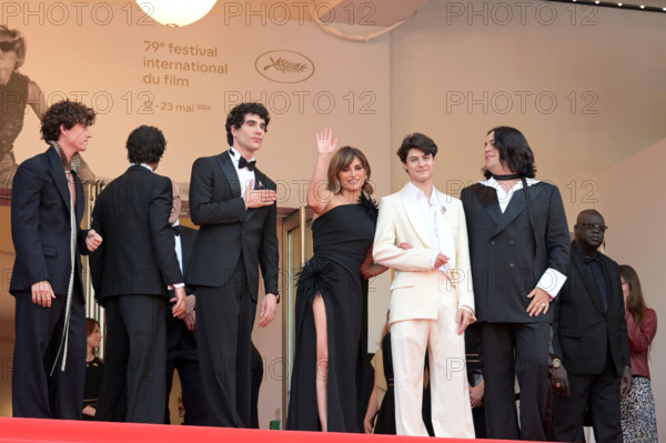 Cast of the film 'La Bola Negra'