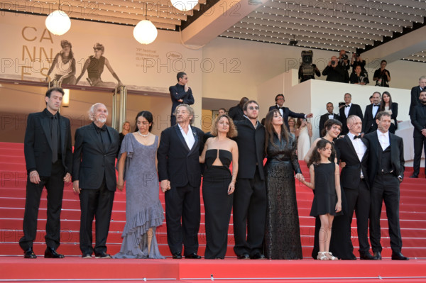L'équipe du film "Histoires de la nuit"