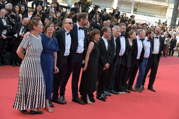 L'équipe du film "Notre Salut"