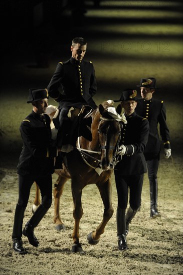 Cadre Noir de Saumur, représentation à Paris