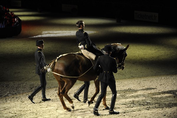 Cadre Noir de Saumur, représentation à Paris