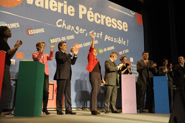 Election régionales 2010, meeting UMP d'entre les deux tours