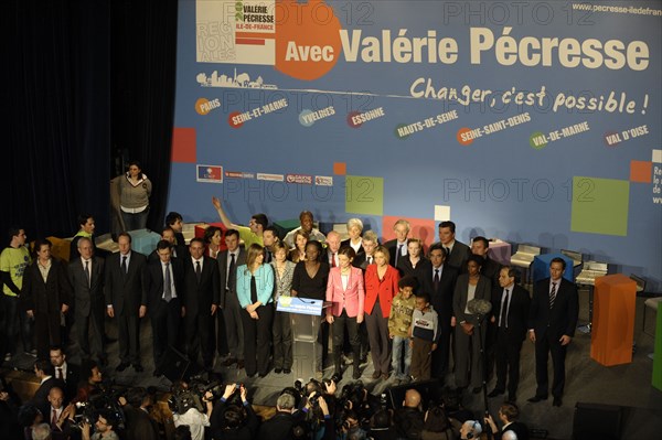 Election régionales 2010, meeting UMP d'entre les deux tours