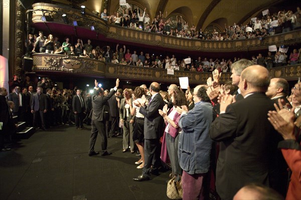 Meeting de préparation aux primaires Socialistes