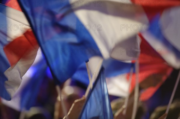 Réunion publique de Nicolas Sarkozy à Saint-Maurice (Val-de-Marne)