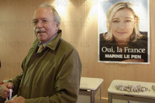 Premier tour de l'élection présidentielle 2012, QG de Marine Le Pen