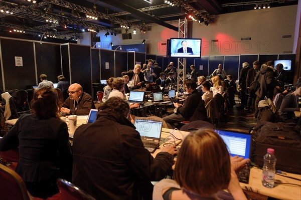 Premier tour de l'élection présidentielle 2012, QG de Marine Le Pen