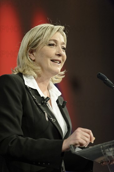 Premier tour de l'élection présidentielle 2012, QG de Marine Le Pen