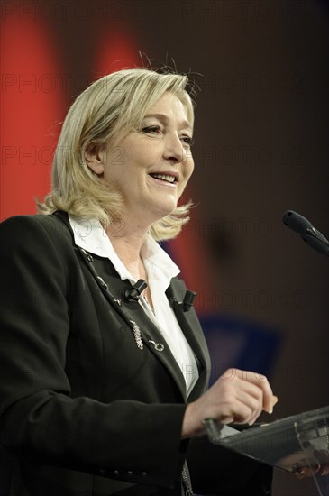 Premier tour de l'élection présidentielle 2012, QG de Marine Le Pen