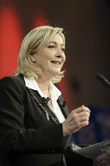 Premier tour de l'élection présidentielle 2012, QG de Marine Le Pen