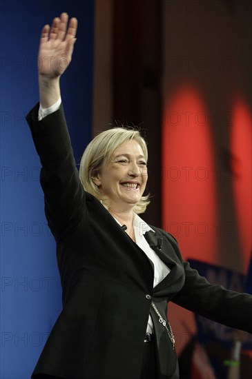 Premier tour de l'élection présidentielle 2012, QG de Marine Le Pen