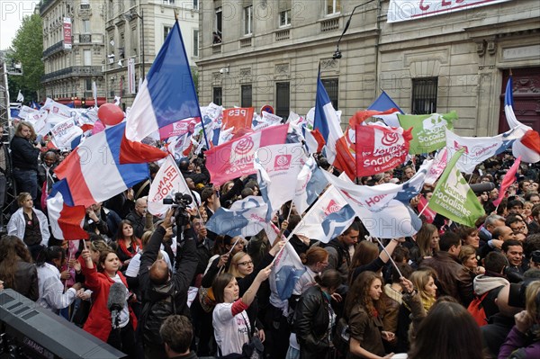 Victoire de François Hollande