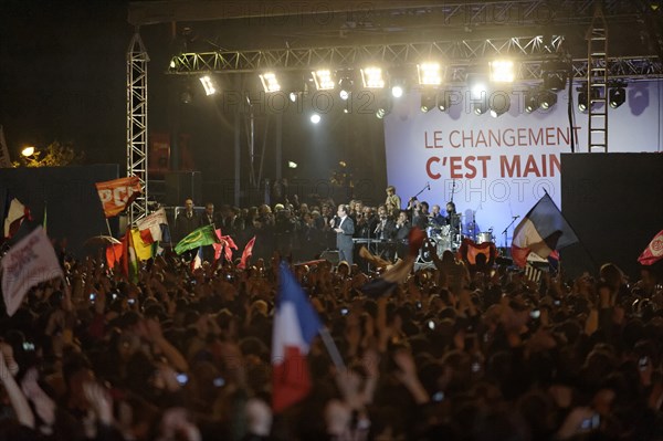 Victoire de François Hollande