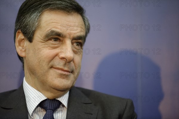 François Fillon candidat à  la présidence de l'UMP