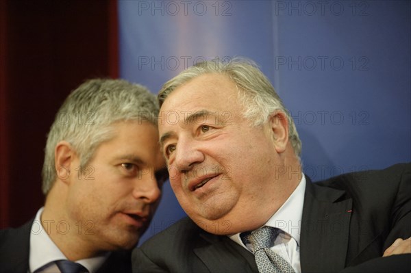 Laurent Wauquiez et Gérard Larcher