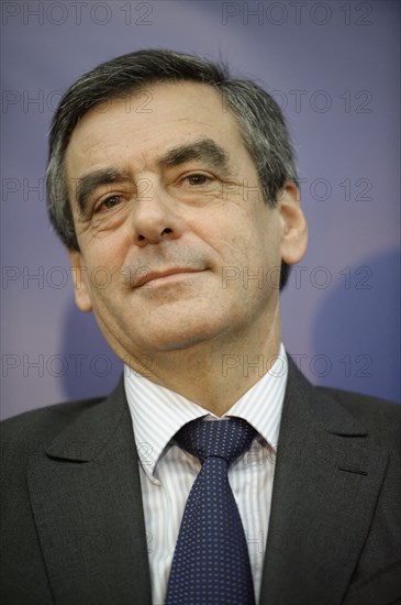 François Fillon candidat à  la présidence de l'UMP