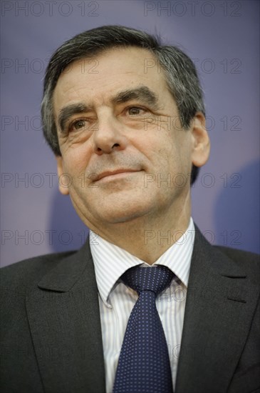 François Fillon candidat à  la présidence de l'UMP