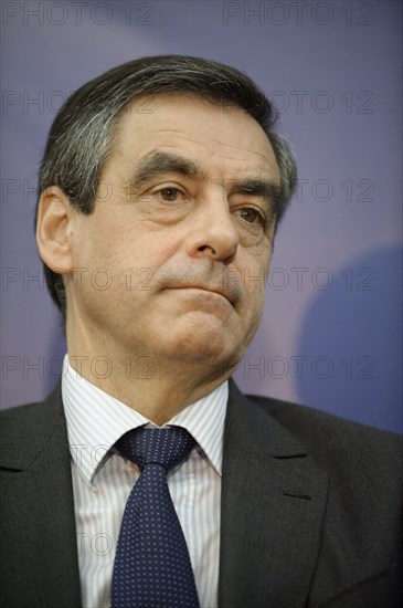 François Fillon candidat à  la présidence de l'UMP