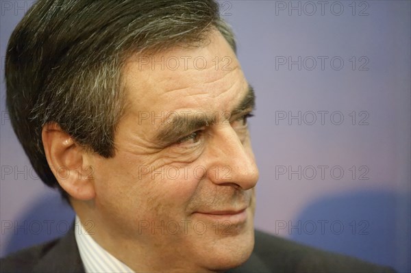 François Fillon candidat à  la présidence de l'UMP