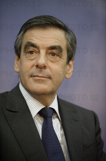 François Fillon candidat à  la présidence de l'UMP