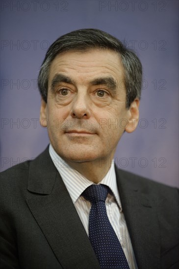 François Fillon candidat à  la présidence de l'UMP