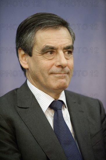 François Fillon candidat à  la présidence de l'UMP