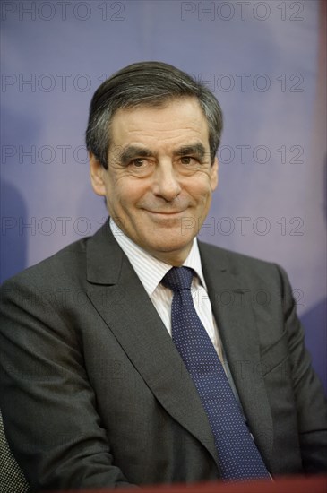 François Fillon candidat à  la présidence de l'UMP